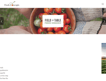 Tablet Screenshot of freshconceptsinc.com